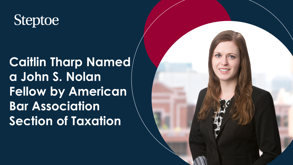 Caitlin Tharp Named a 2023 2025 John S. Nolan Fellow by ABA Section